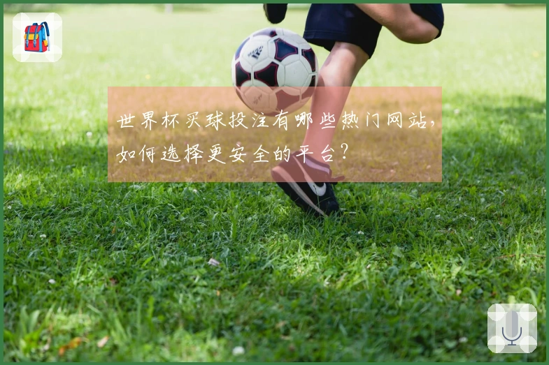 世界杯买球投注有哪些热门网站，如何选择更安全的平台？